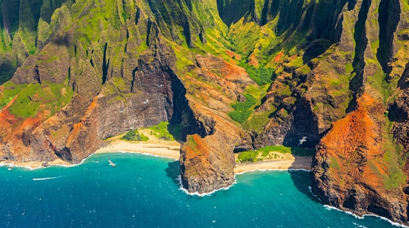 kauai airplane tour na pali